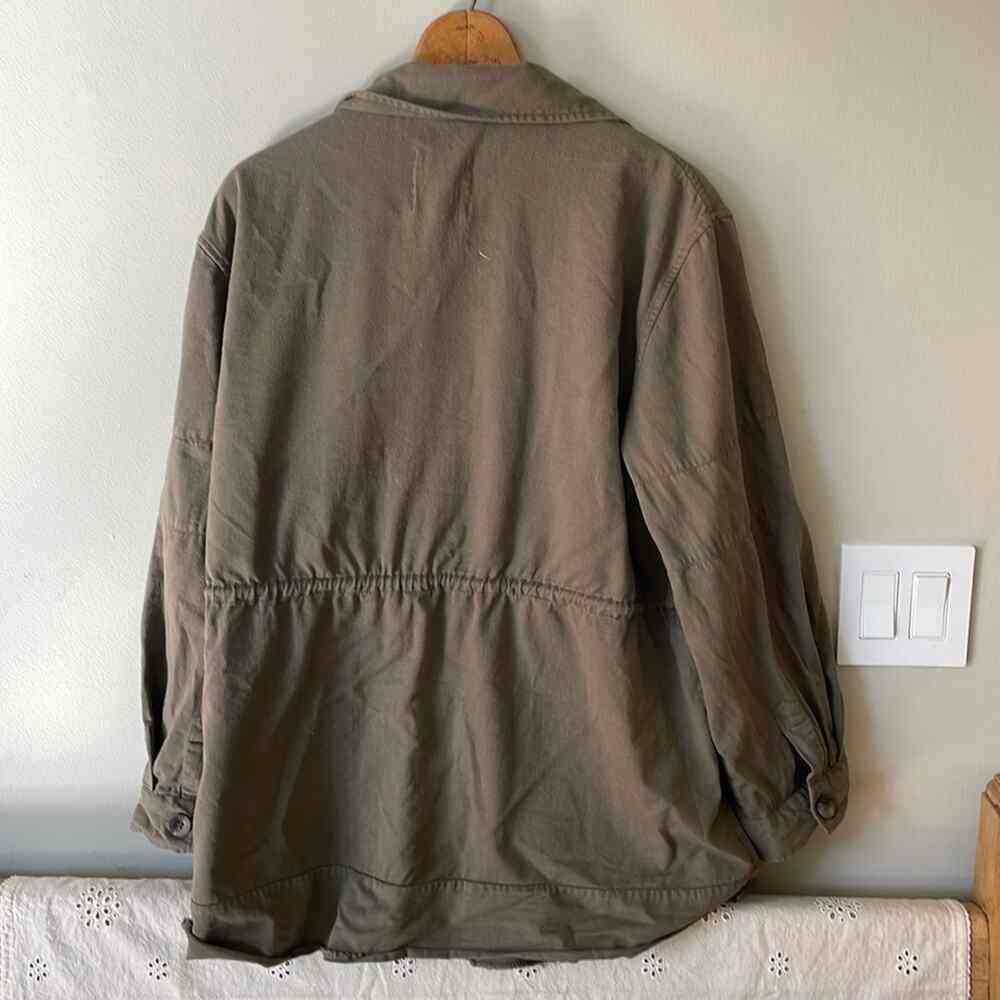 Men's Lightweight Shirt Jacket - Brown - Picture 2 of 2